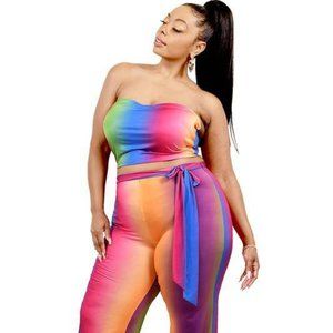 Good Karma Two Piece Set (Plus Size) 1x 2x 3x